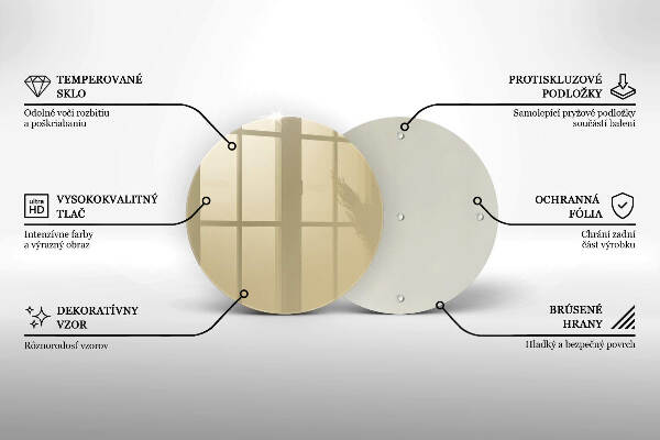 Grabkerzen Unterlage Beige