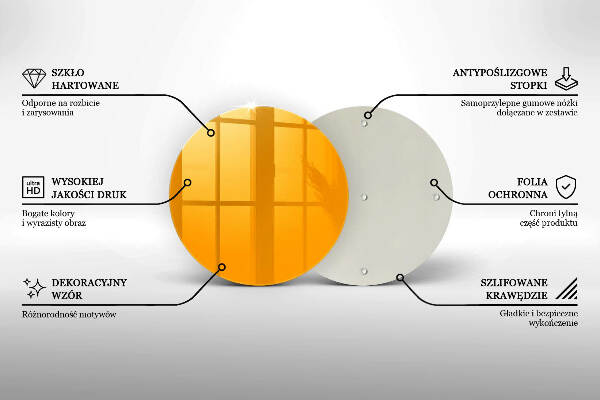 Grabkerzen Unterlage Dunkelgelbe Farbe