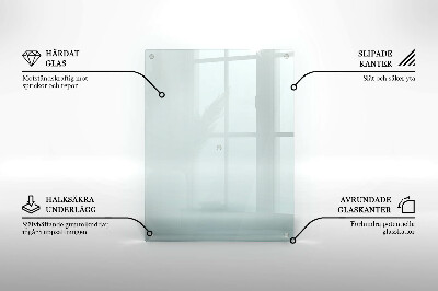 Untersetzer für Grabkerze rechteckige transparente