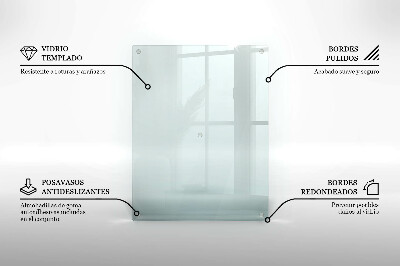 Untersetzer für Grabkerze rechteckige transparente