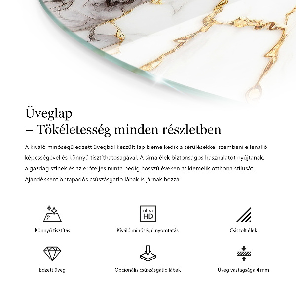 Runde tischplatte Naturholz mit Harz