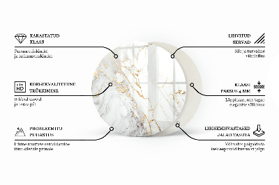 Runde tischplatte Natürliche Holzmaserung