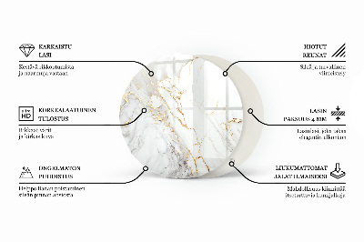 Runde tischplatte Natürliche Holzmaserung