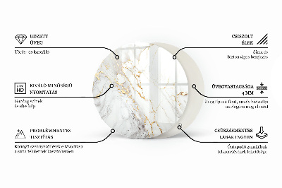 Runde tischplatte Natürliche Holzmaserung