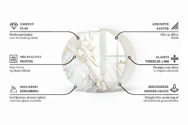 Runde tischplatte Natürliche Holzmaserung