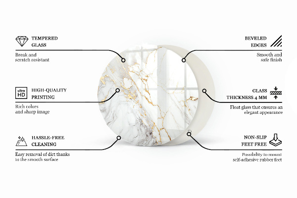 Glastischplatte Der Aufbau von Holzbrettern