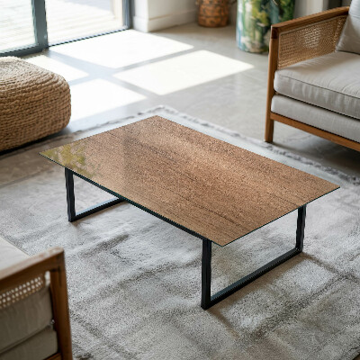 Glas für tischplatte Der Charme von Naturholz