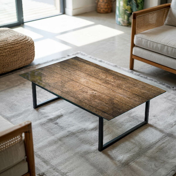 Rechteckige tischplatte Ökologische Holzstruktur