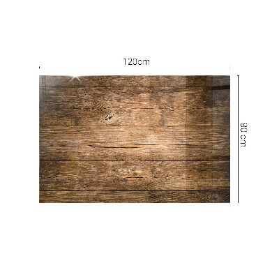 Rechteckige tischplatte Ökologische Holzstruktur