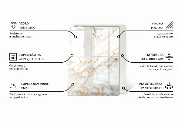 Rechteckige tischplatte Ökologische Holzstruktur