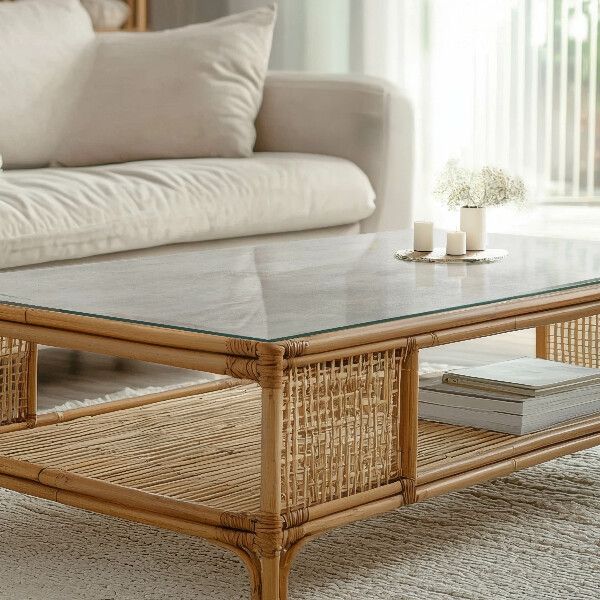 Rechteckige tischplatte Kratzer auf der Betonoberfläche