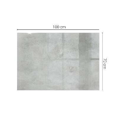 Rechteckige tischplatte Kratzer auf der Betonoberfläche