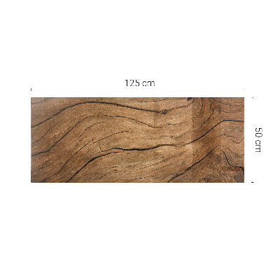 Rechteckige tischplatte Stilvolles Waldmotiv