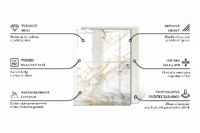 Rechteckige tischplatte Stilvolles Waldmotiv