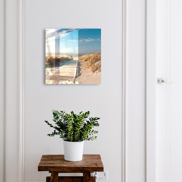 Schlüsselkasten mit Motiv ruhiger Strand