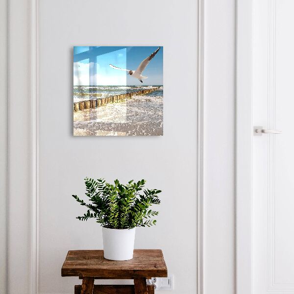 Schlüsselbox für die Wand im maritimen Design