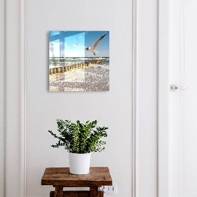 Schlüsselbox für die Wand im maritimen Design