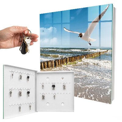 Schlüsselbox für die Wand im maritimen Design