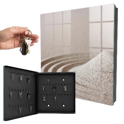 Schlüsselbox im Zen-Garten-Design