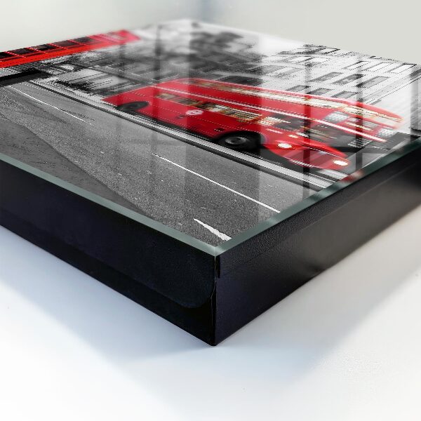 Schlüsselbox im Design Londons Kontrast