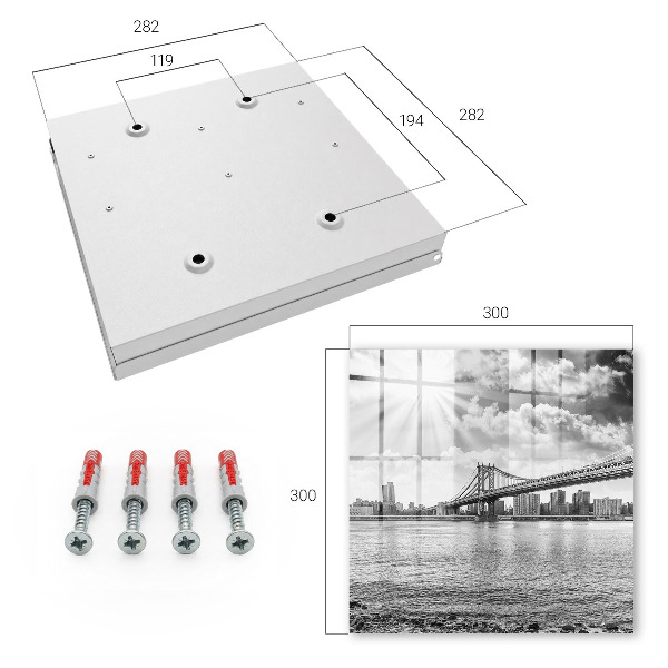 Schlüsselbox Modell Die Stadt und die Brücke