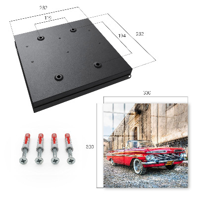 Schlüsselbox für die Wand im Retro-Auto-Design