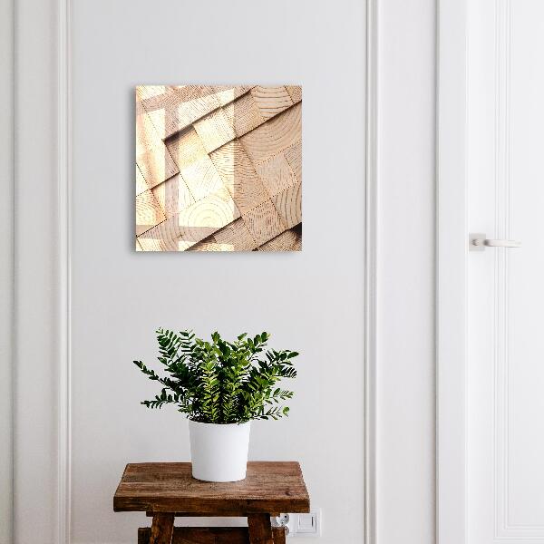 Schlüsselkasten mit Holzstruktur