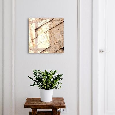 Schlüsselkasten mit Holzstruktur