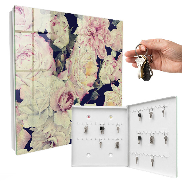 Schlüsselkasten im Design Florale Eleganz