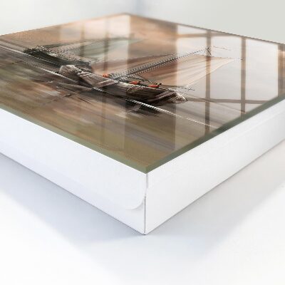 Schlüsselbox zur Wandmontage mit Motiv Segelboote