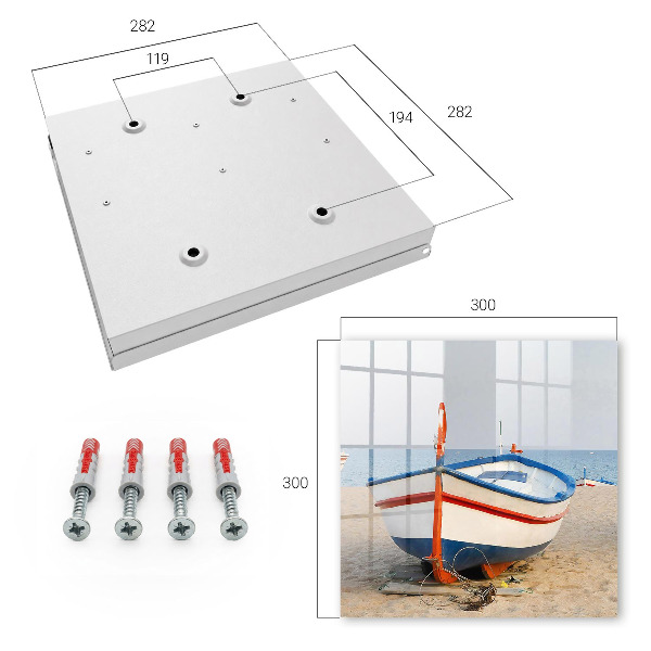 Schlüsselbox für die Wand Ausführung Sommerkreuzfahrt