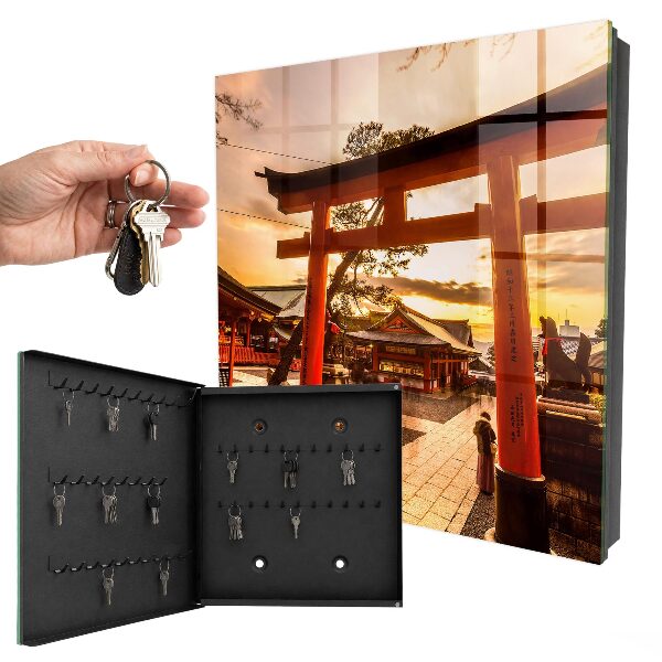 Schlüsselkasten mit Motiv Japanisches Tor