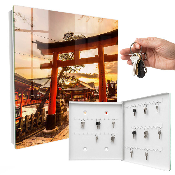 Schlüsselkasten mit Motiv Japanisches Tor