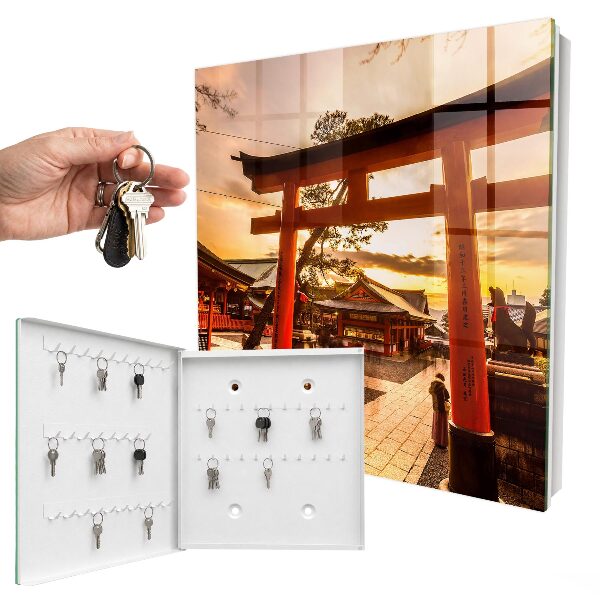 Schlüsselkasten mit Motiv Japanisches Tor