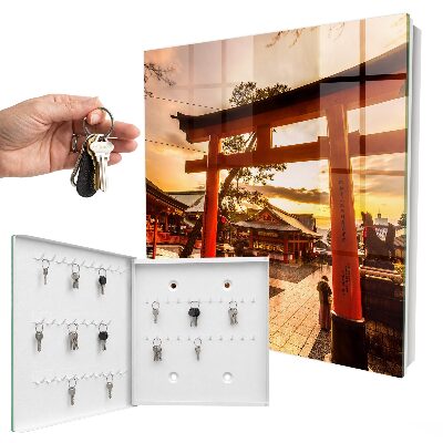 Schlüsselkasten mit Motiv Japanisches Tor