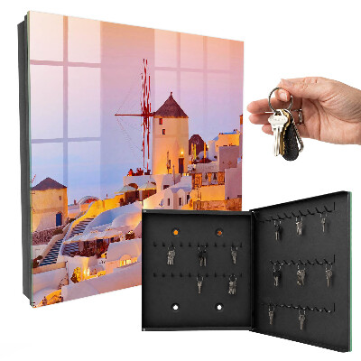 Schlüsselbox mit Motiv Griechische Insel