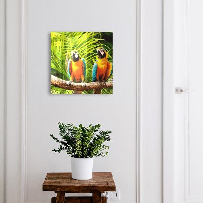 Schlüsselkasten mit Motiv Tropische Vögel