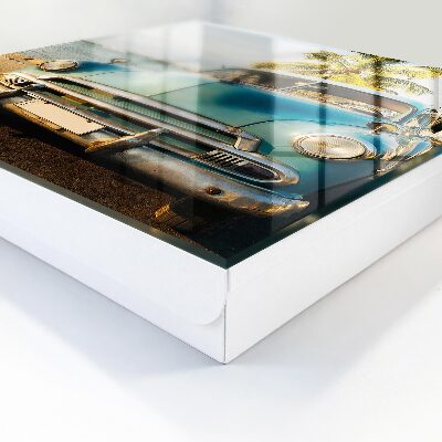 Schlüsselbox im Retro-Auto-Design