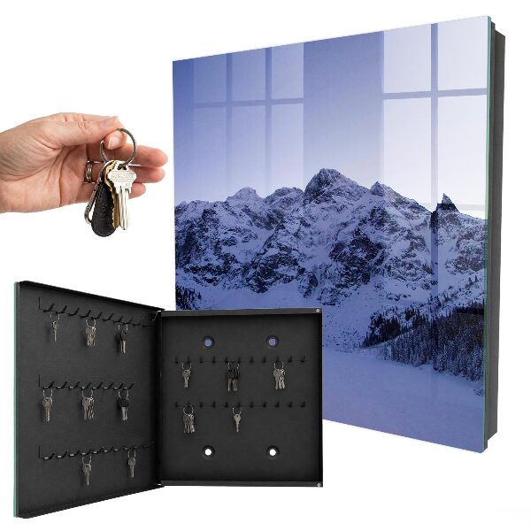 Schlüsselbox zur Wandmontage Design Winterliche Majestät
