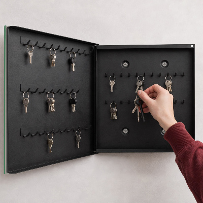 Schlüsselbox mit Motiv Tropisches Paradies