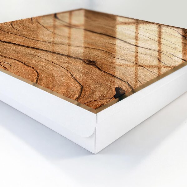 Schlüsselbox mit Holzstruktur