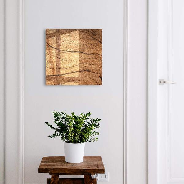 Schlüsselbox mit Holzstruktur