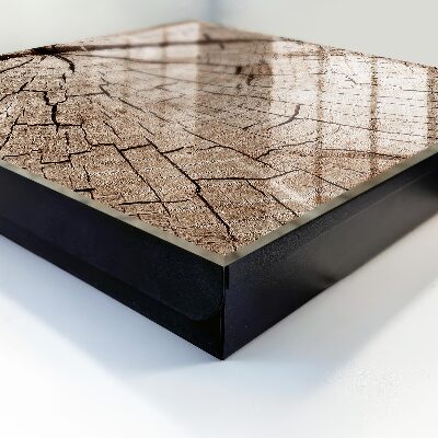 Schlüsselbox zur Wandmontage aus Holzkonstruktion