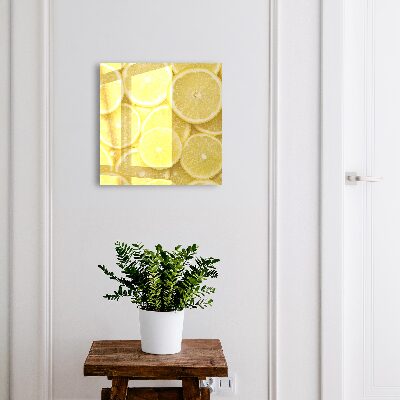 Schlüsselbox in Zitronenscheiben-Optik