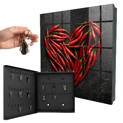 Schlüsselbox für die Wand von Pfefferherz