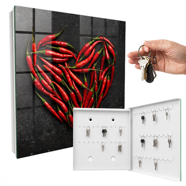 Schlüsselbox für die Wand von Pfefferherz