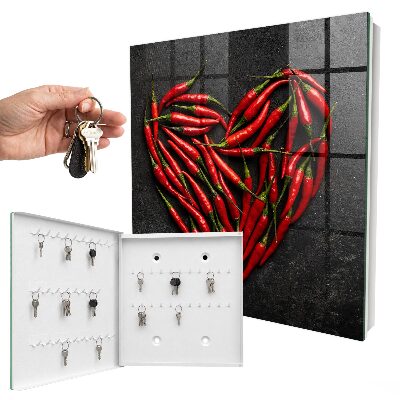 Schlüsselbox für die Wand von Pfefferherz