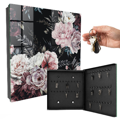 Schlüsselbox mit Motiv Der Zauber der Blumen
