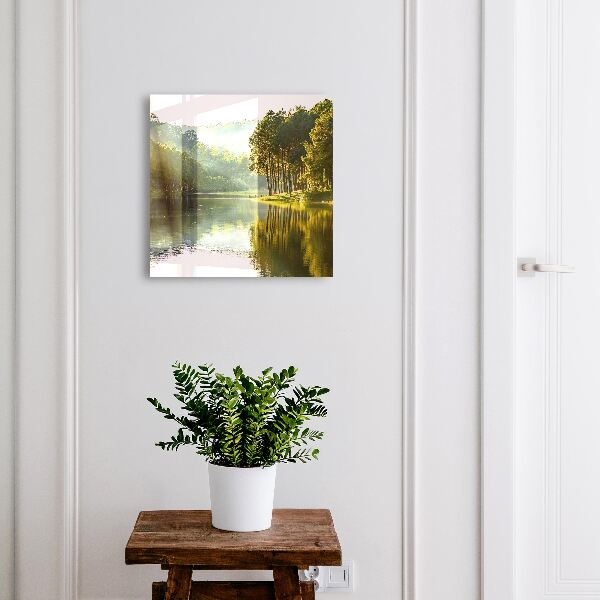 Schlüsselkasten mit Motiv Grüne Landschaft