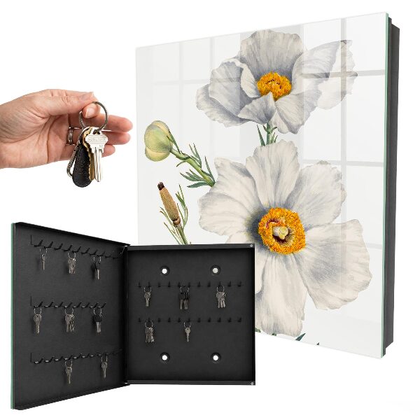 Schlüsselbox mit Motiv Blumen der Natur